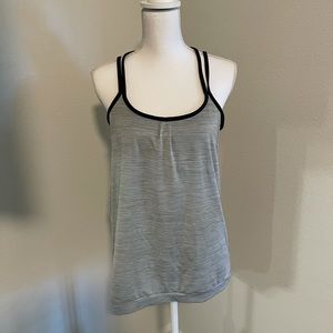 Athleta Razorback Built In Bra Tank
